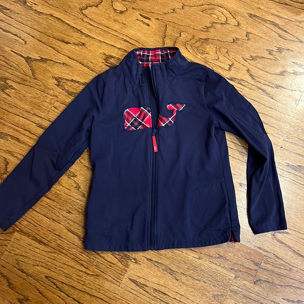 Girls Medium Vineyard Vines navy hoodie